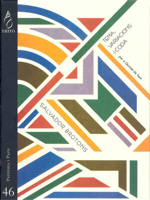 cover image of Tema, variacions i coda